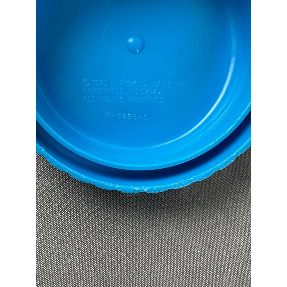 Vtg Playskool Baby Sippy Cup 1984 Mickey Mouse Disney Toddler Training Cup w Lid